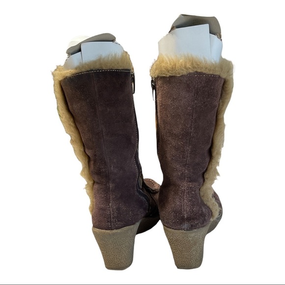 Women’s Warm Rama Zip Winter Boots Size 6.5 - Picture 3 of 4